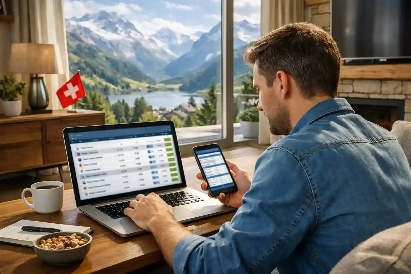 Schweizer Sportwetten Landschaft mit verschiedenen Buchmacher-Optionen